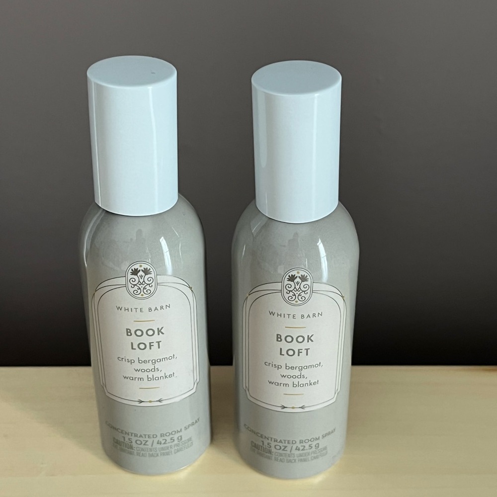 Two White Barn Bath & Body Works Book Loft Room Sprays